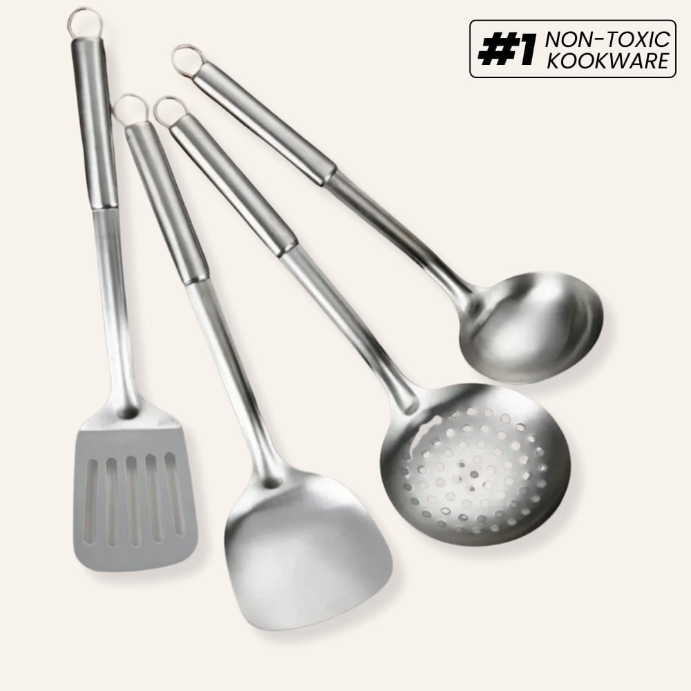 Titanium Chef Utensil Set | Pro Edition