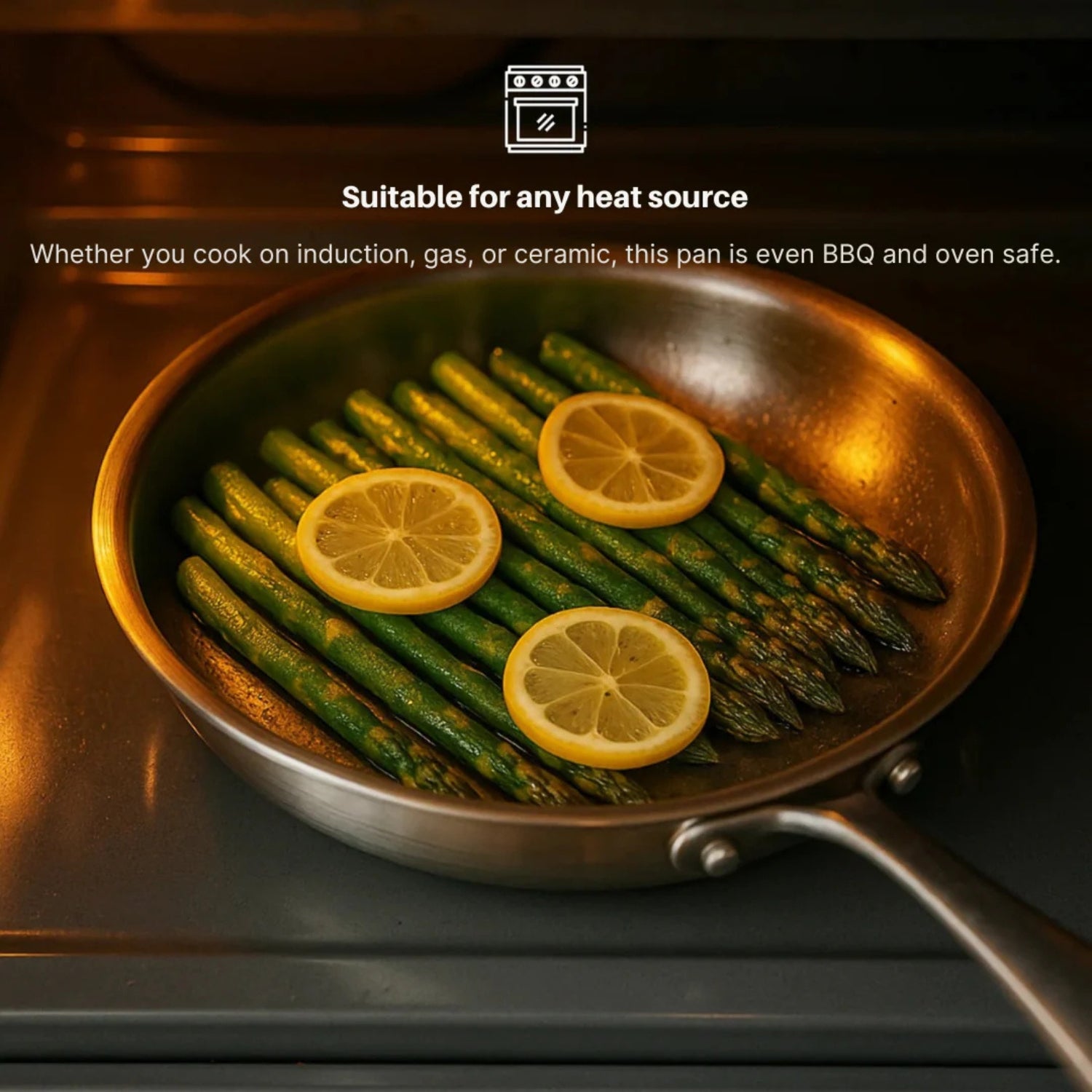 Titanium Cookware Duo | Hammered Pro Pan Set